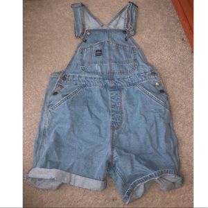 Overall Shorts